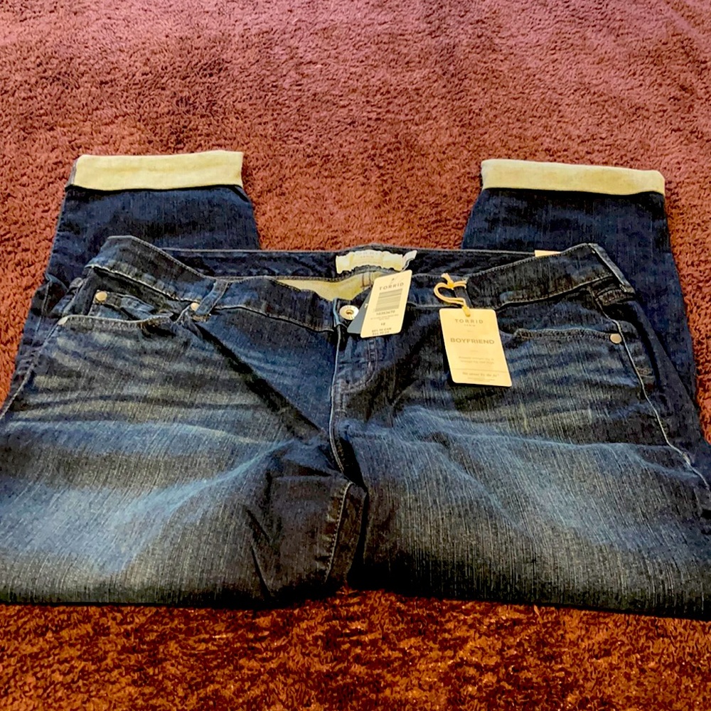 Nwt torrid boyfriend jeans